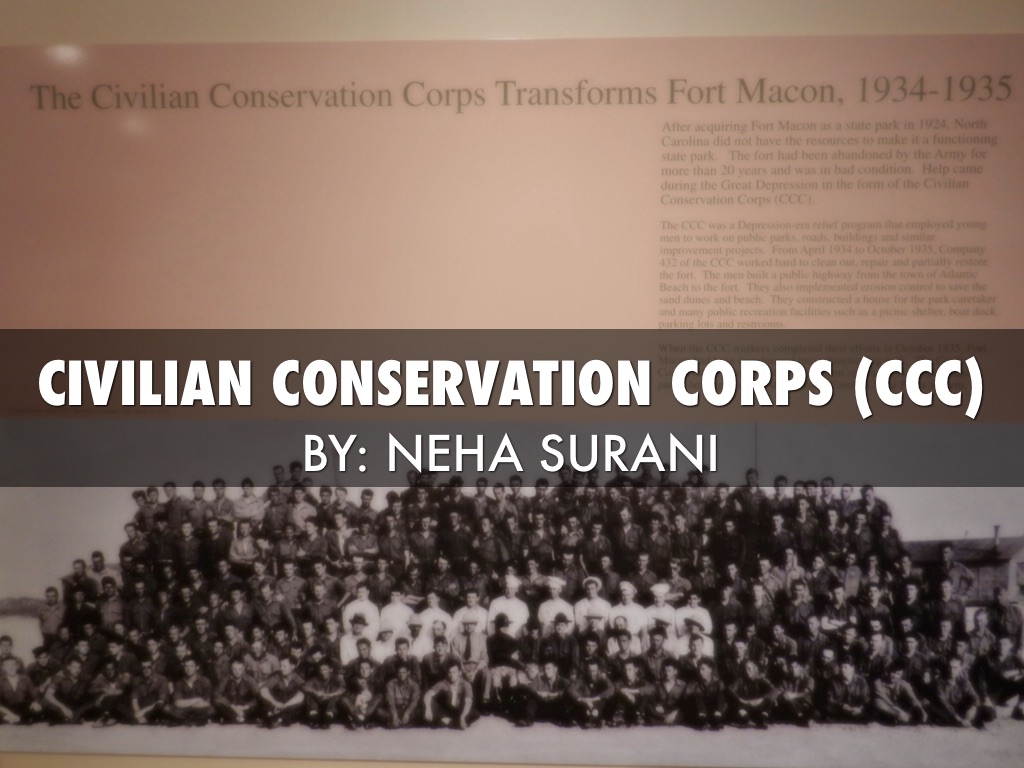 Copy of Civilian Conservation Corps (CCC)