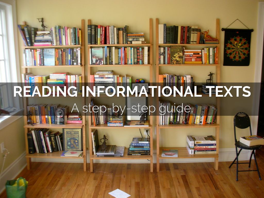 Reading Informational Texts Meaning