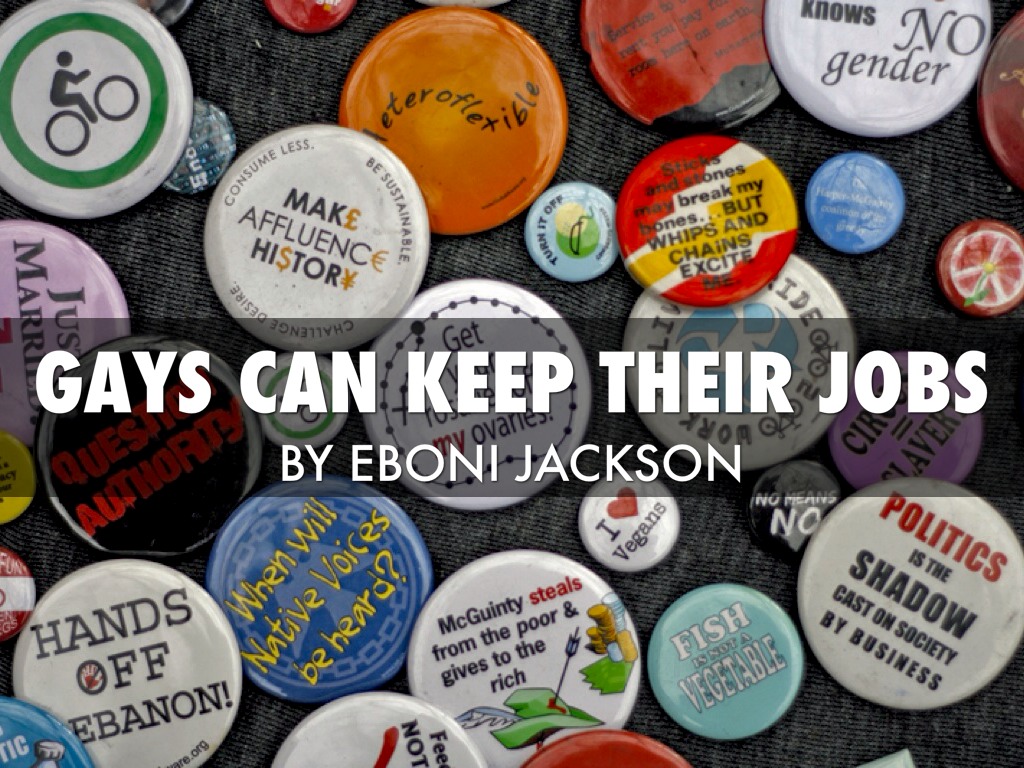 Gays can Keep their Jobs