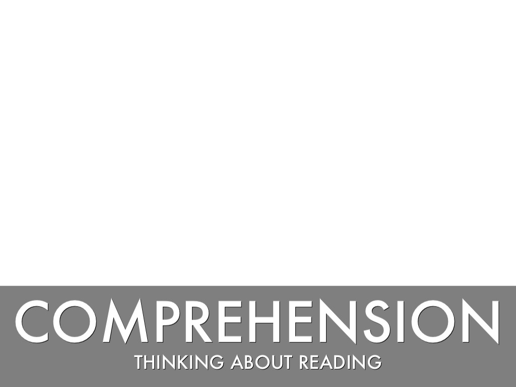 Comprehension