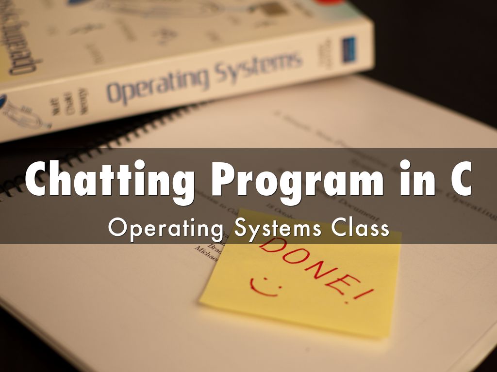 Chatting Program in C