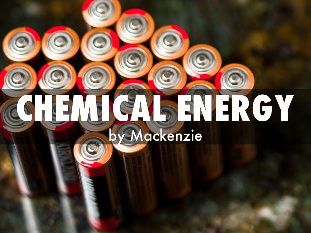 chemical energy by mhall