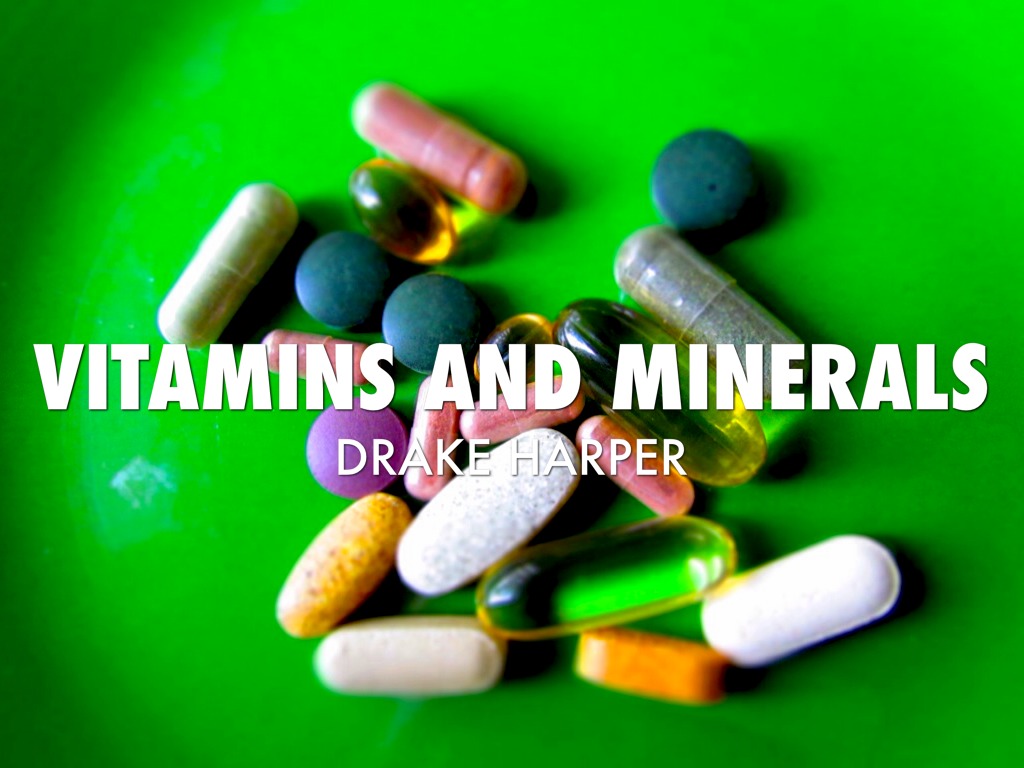 Vitamins And Minerals