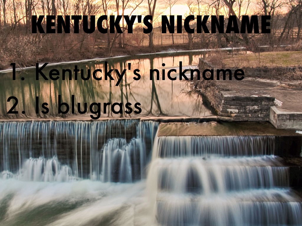 Kentucky Facts By Person by Allison Sims