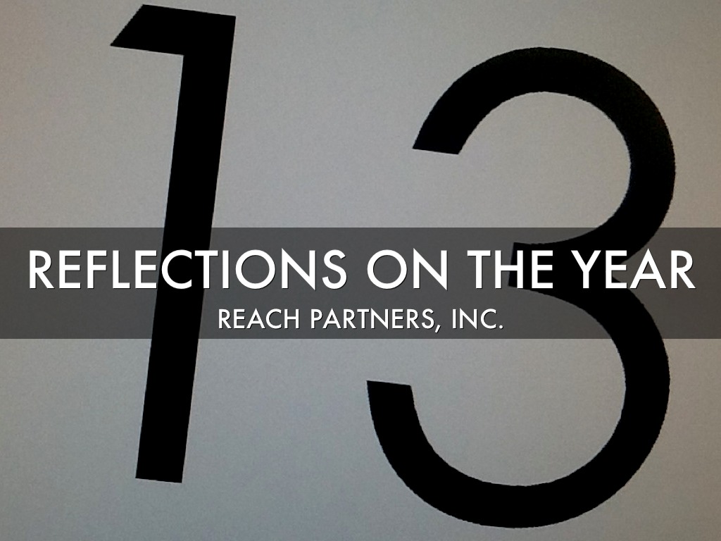 2013 Reflections Reach Partners