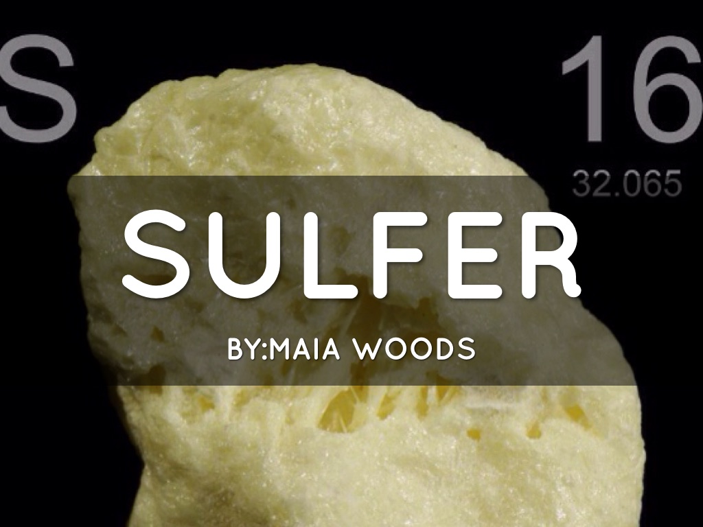Sulfur 