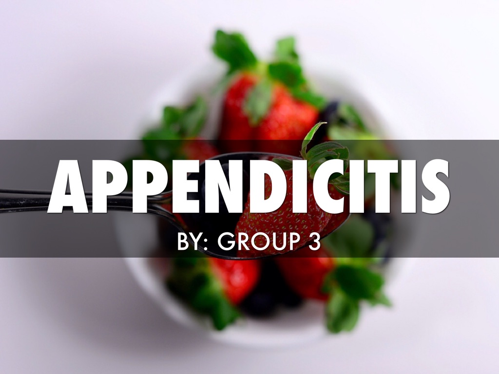 Appendicitis