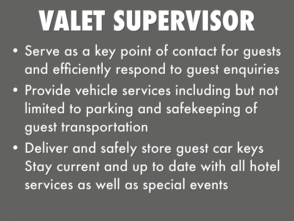 Valet by Ivonne Ontiveros