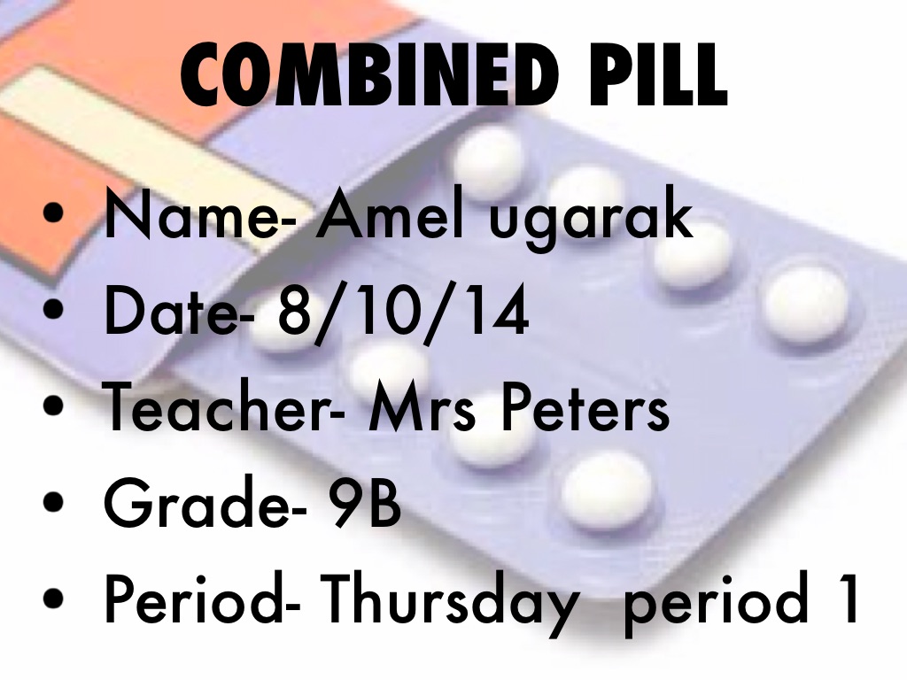 Combined Pill