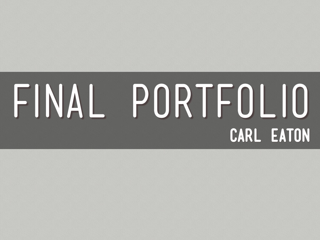 Final Portfolio