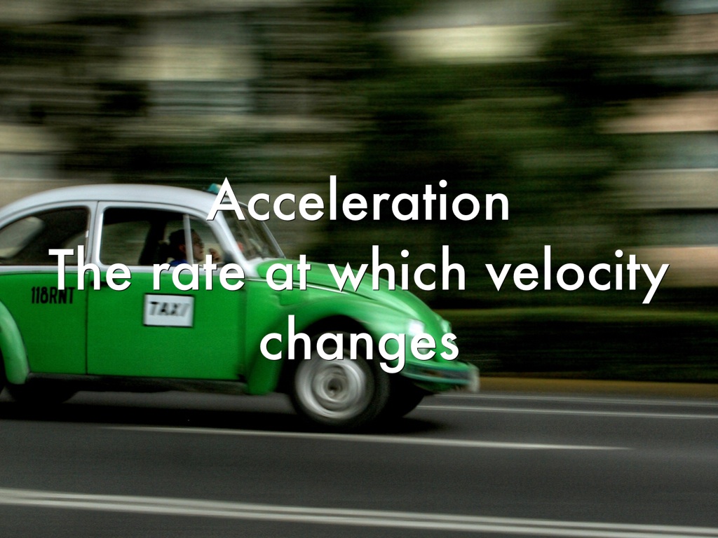 Physics Motion Vocabulary