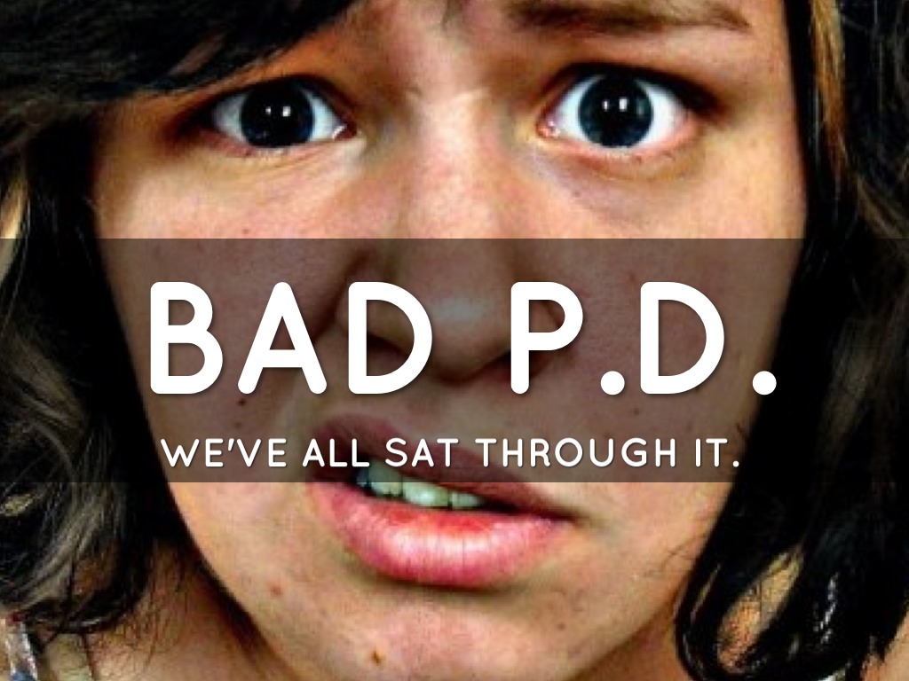 Effective Teacher PD