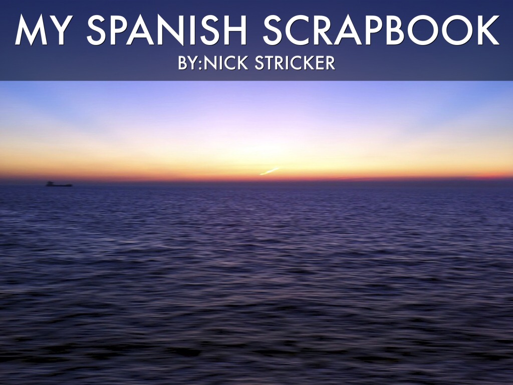 Spanish Scrapbook