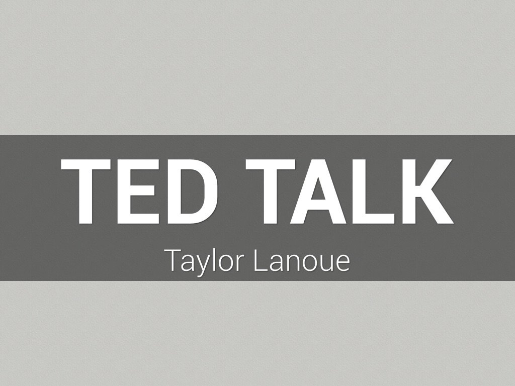Ted Talk #2