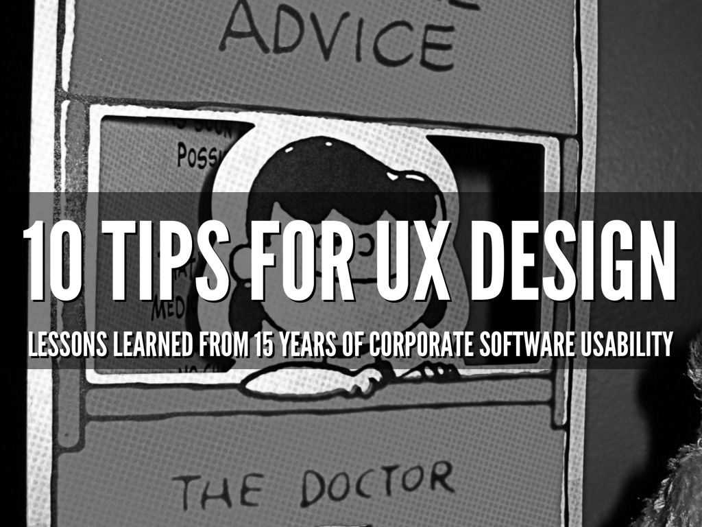 UX Design Tips
