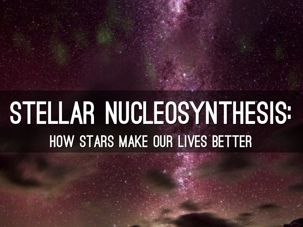 Stellar Nucleosynthesis