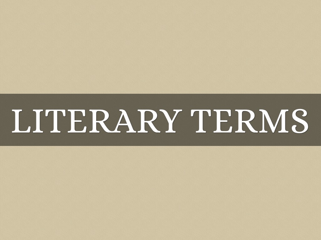 Literary Terms