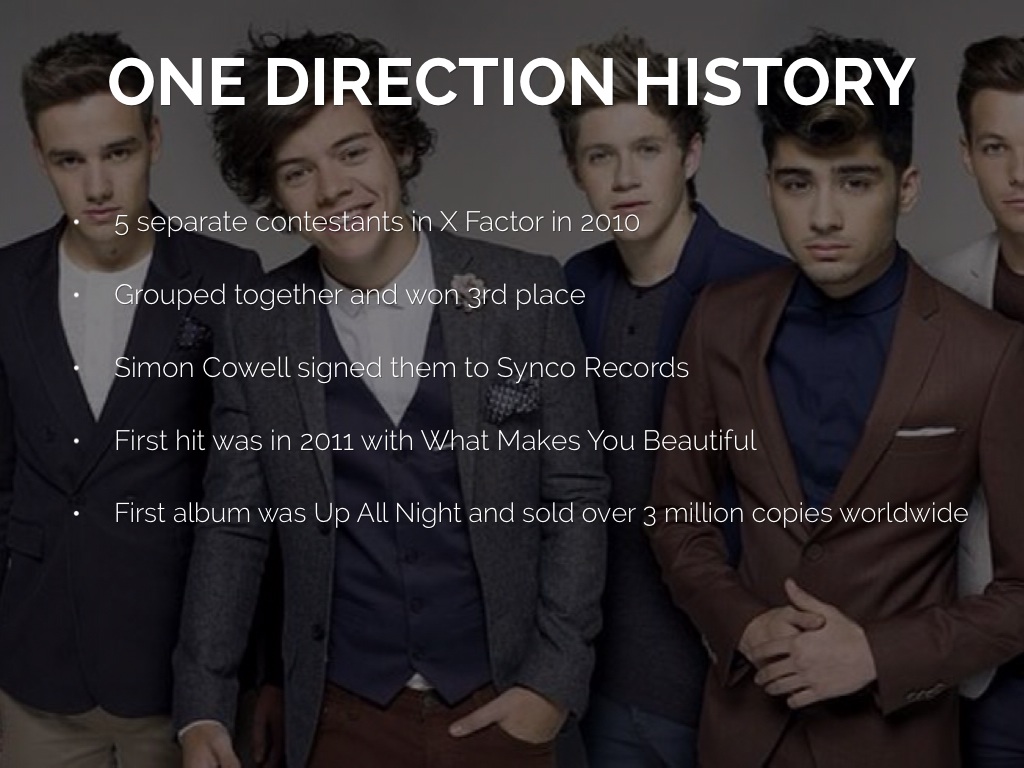 one direction history album