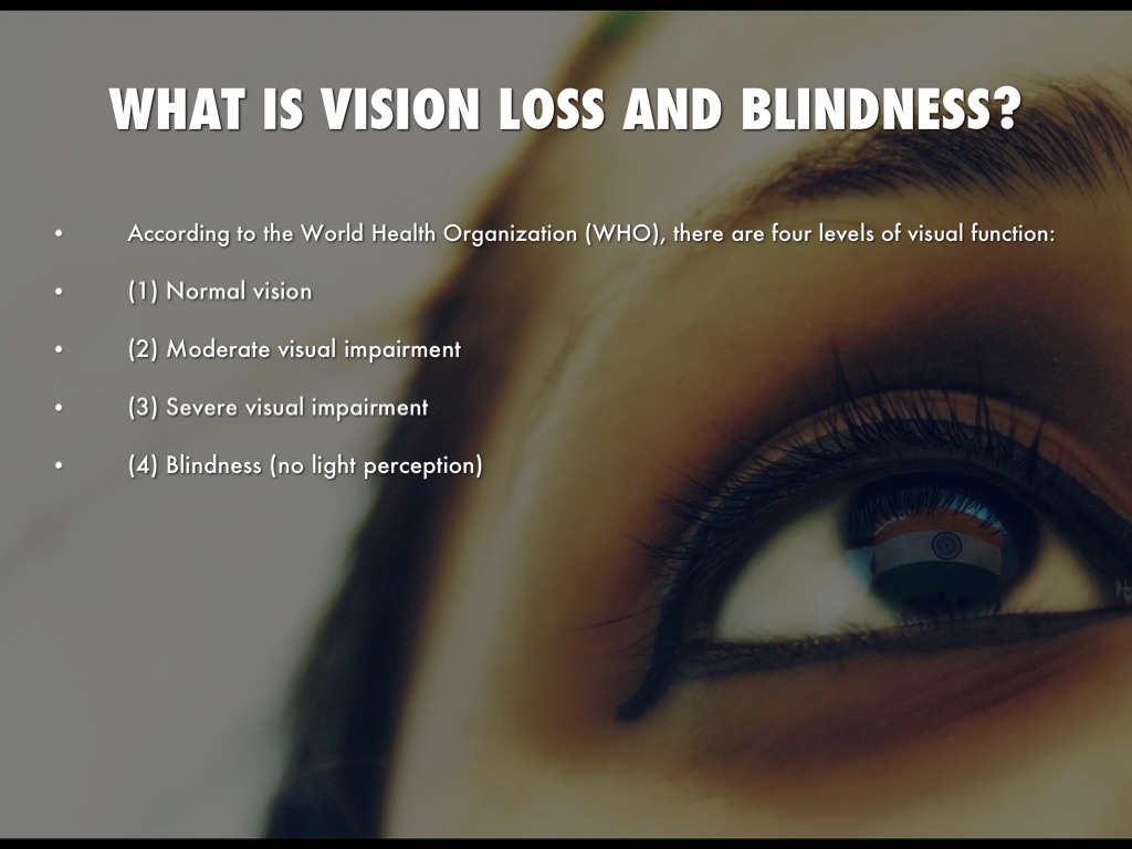 Vision Loss and Blindness by V K