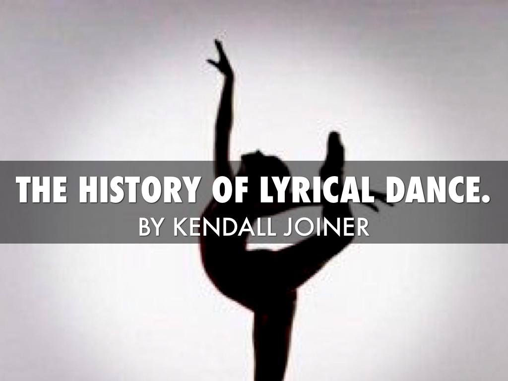 The History Of Lyrical Dance