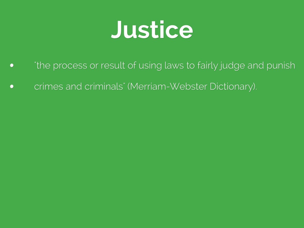 Justice by Kayla Helsel