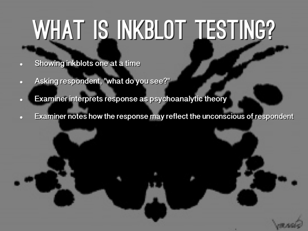 Inkblot Testing by Makayla Butcher