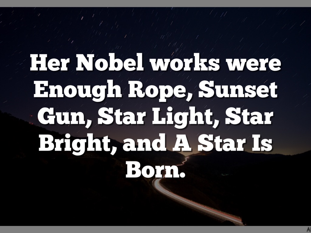 Poem Presentation By Esther Perez