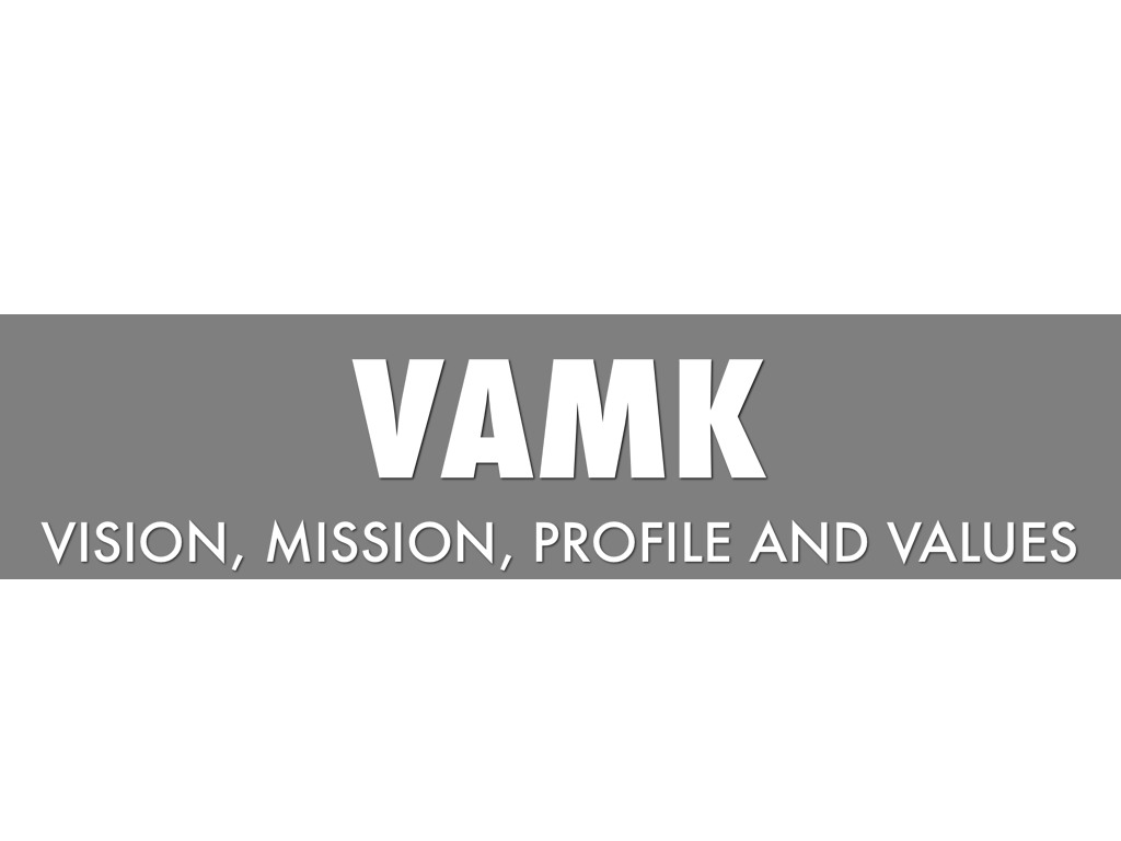 VAMK's Mission, Values and Vision