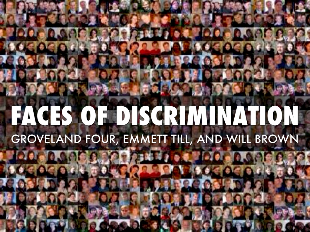 Faces Of Discrimination 