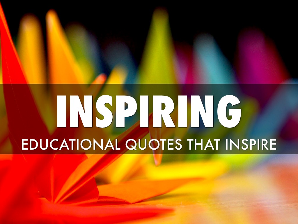 Inspiring Education