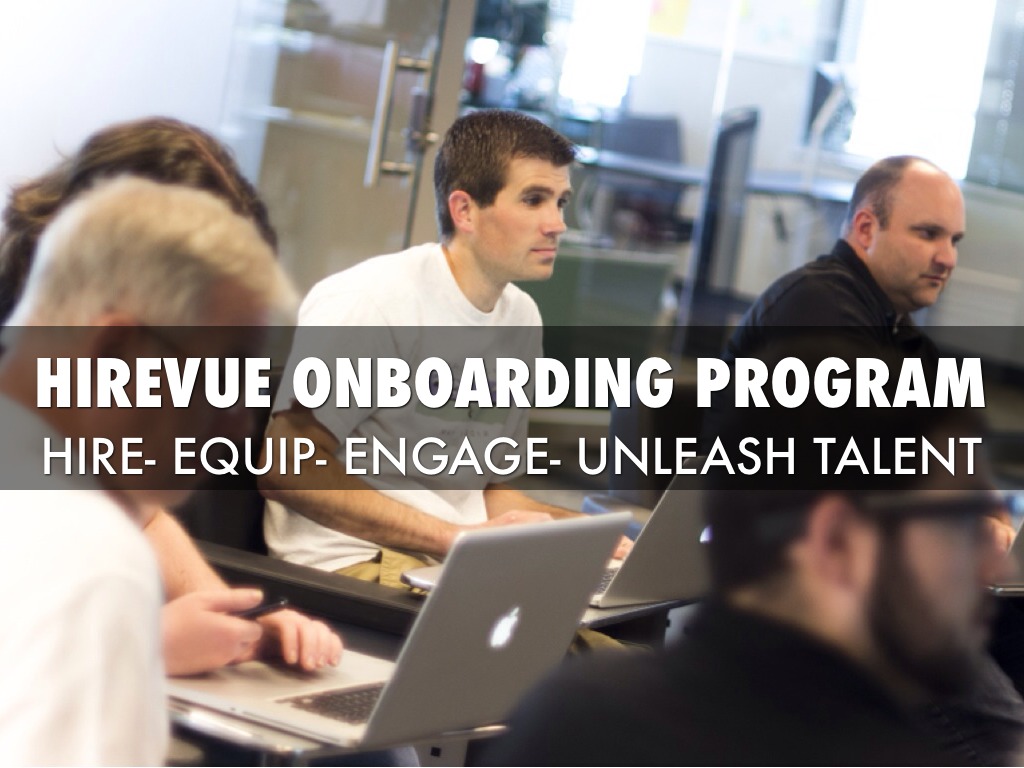 HireVue Onboarding Program