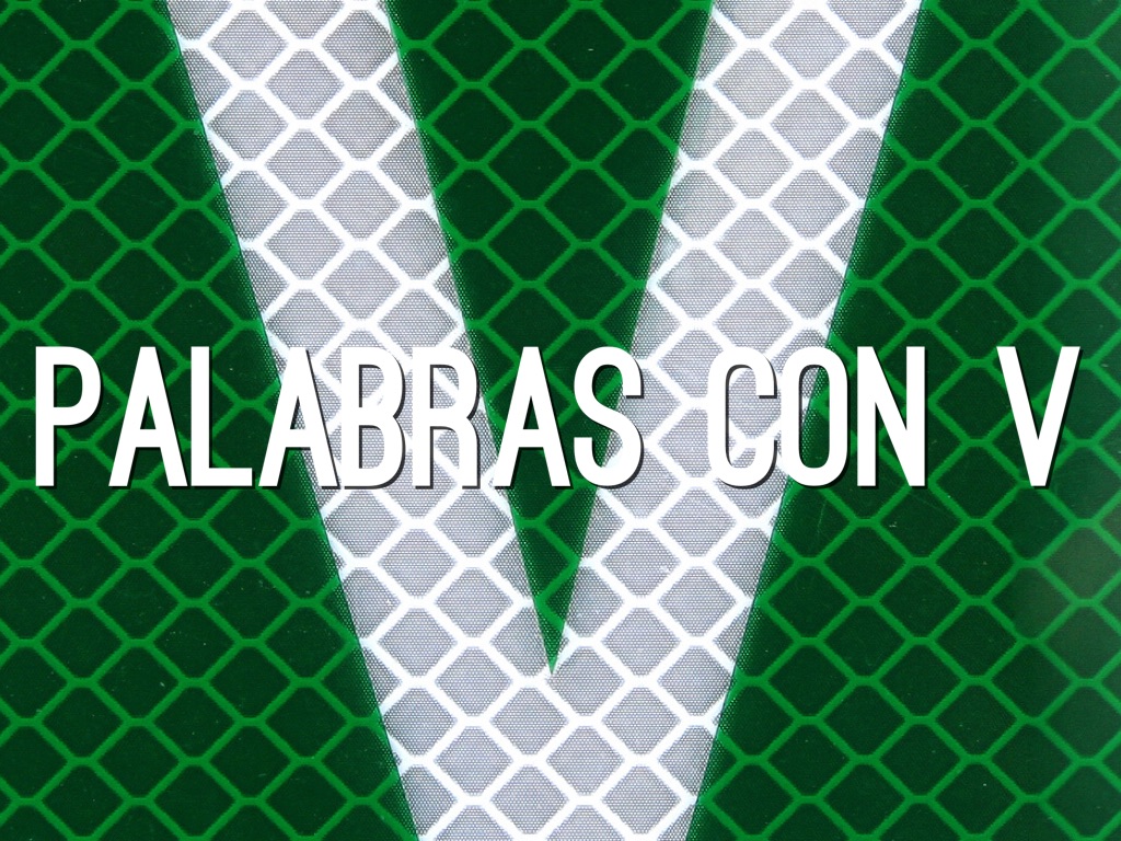 Palabras Con V