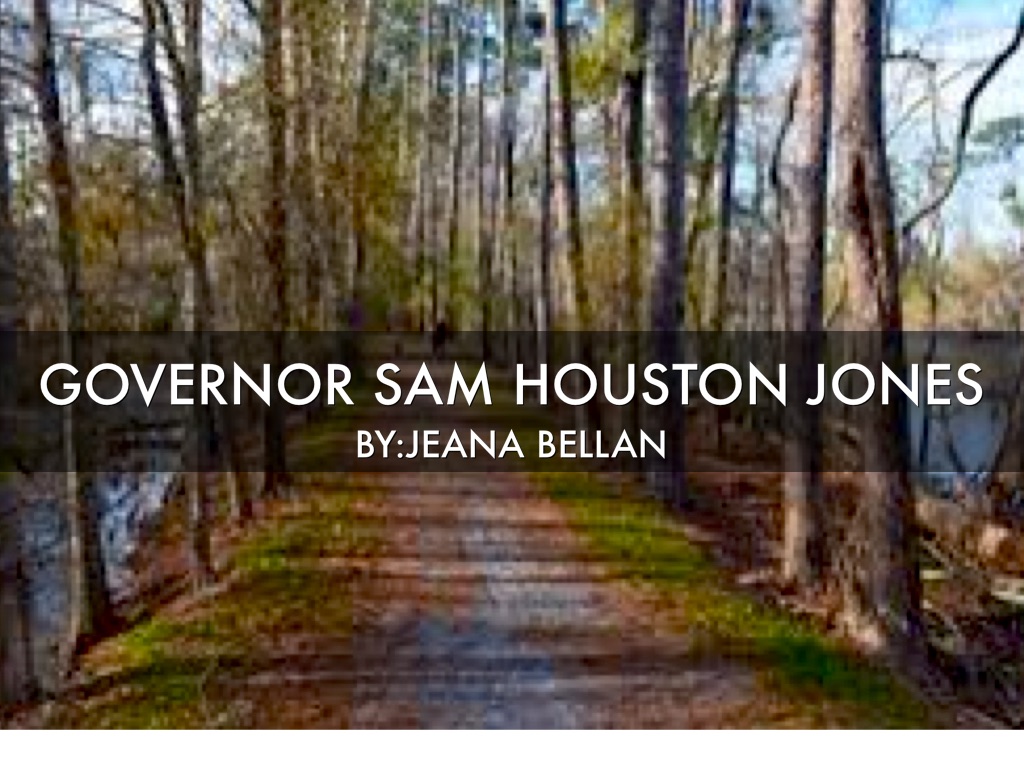 Sam Houston Jones