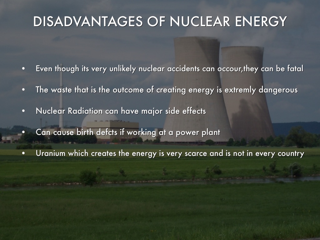 what are the disadvantages of nuclear energy essay