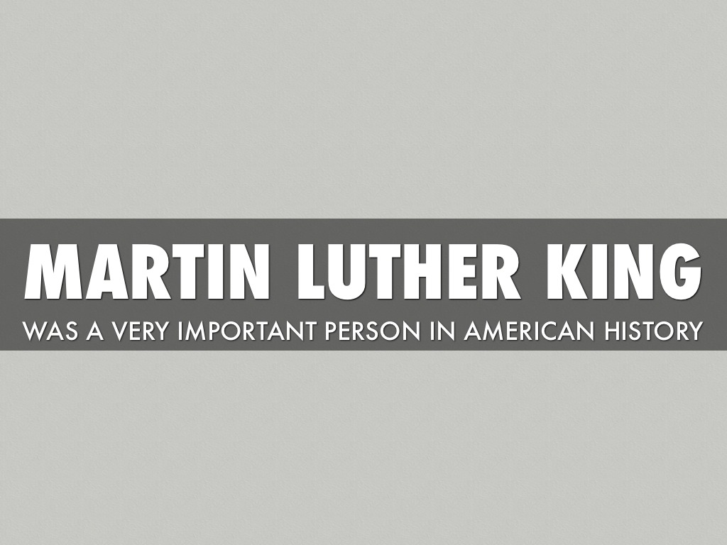 Martin Luther King