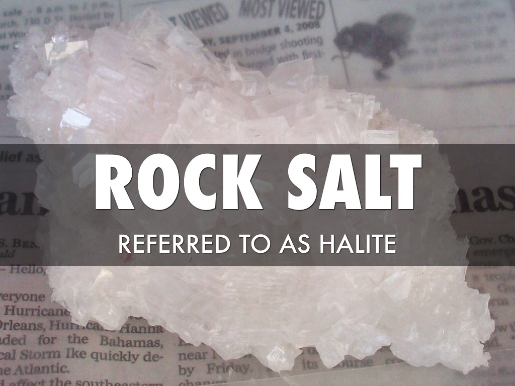 Rock Salt by Megan Young