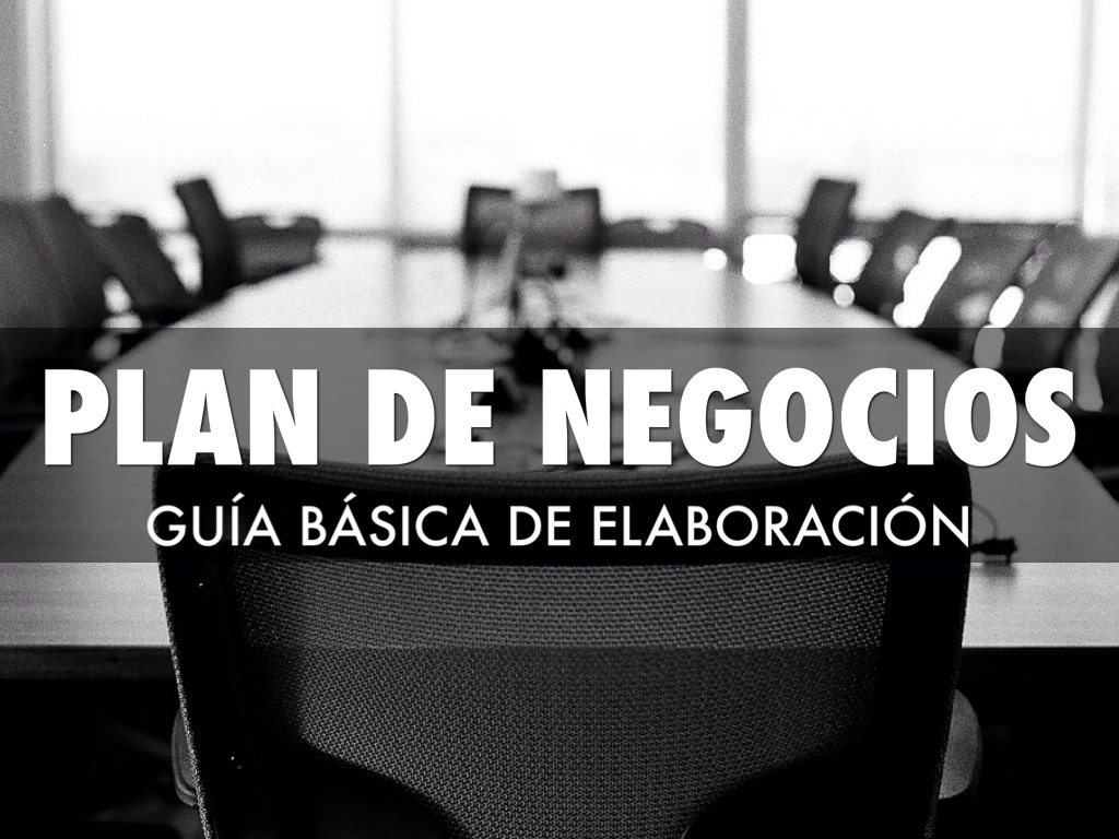 Guía: Plan de Negocios 