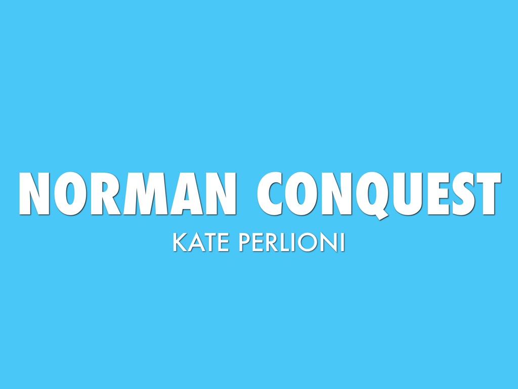 Norman Conquest