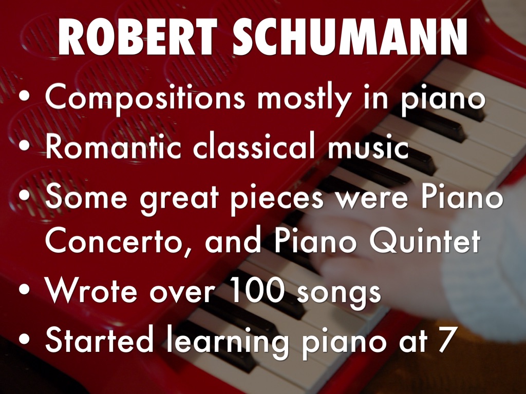 Robert Schumann/shaw 