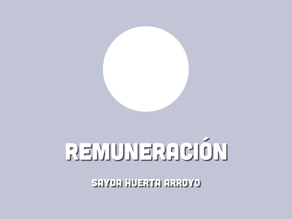 Remuneración