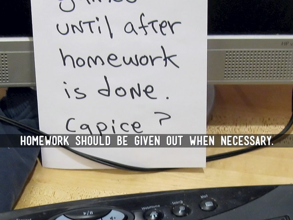 Copy of Bad Homework