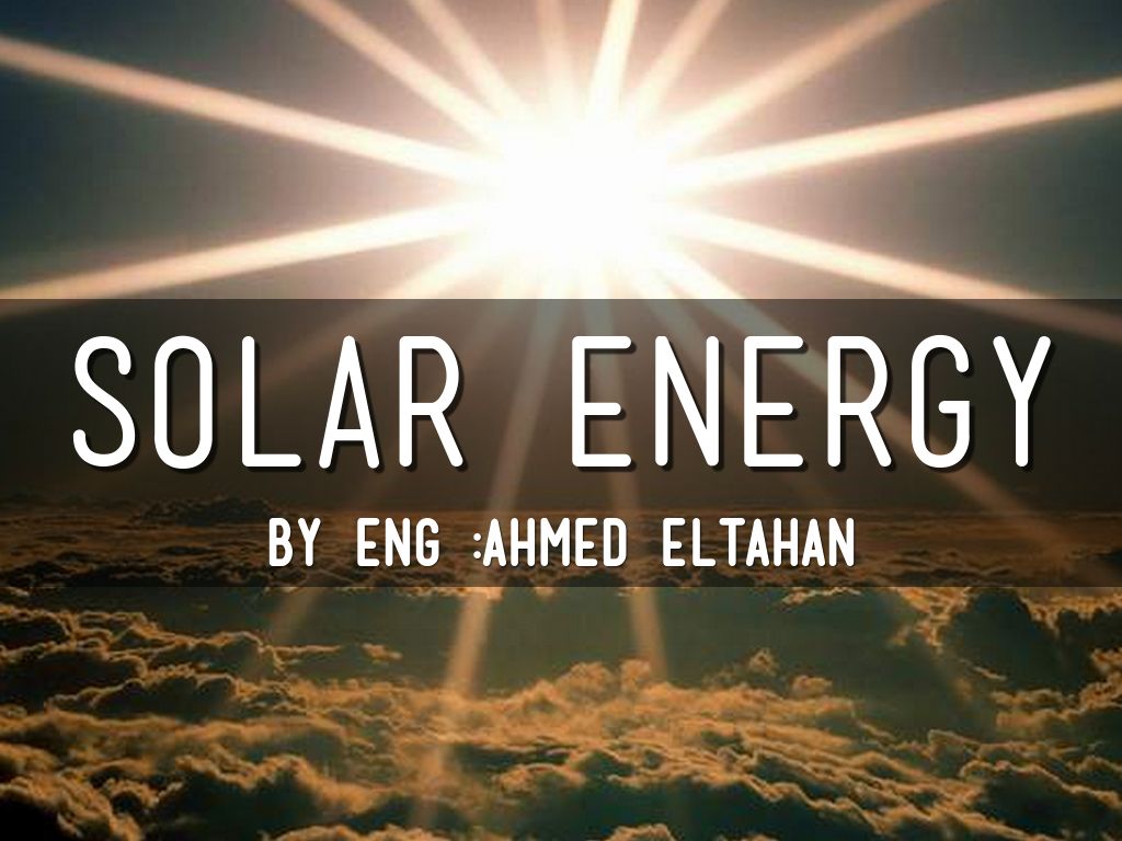 Solar Energy