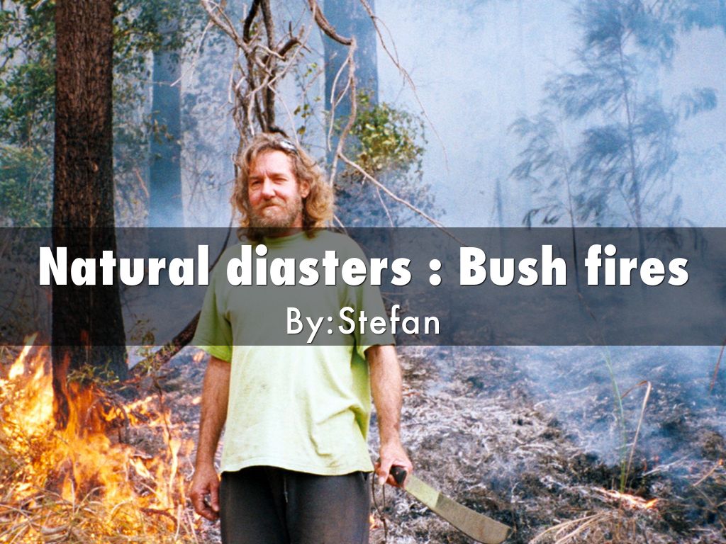 Natural diasters : bush fires