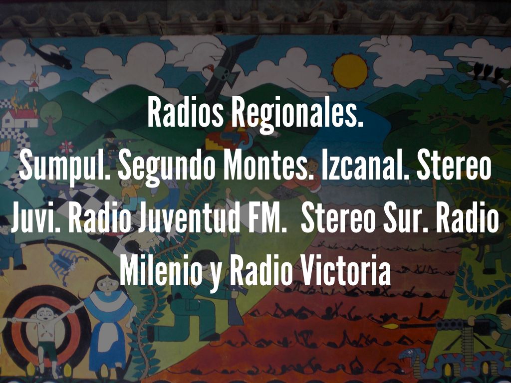 La Radio en El Salvador by Ana Aguilar