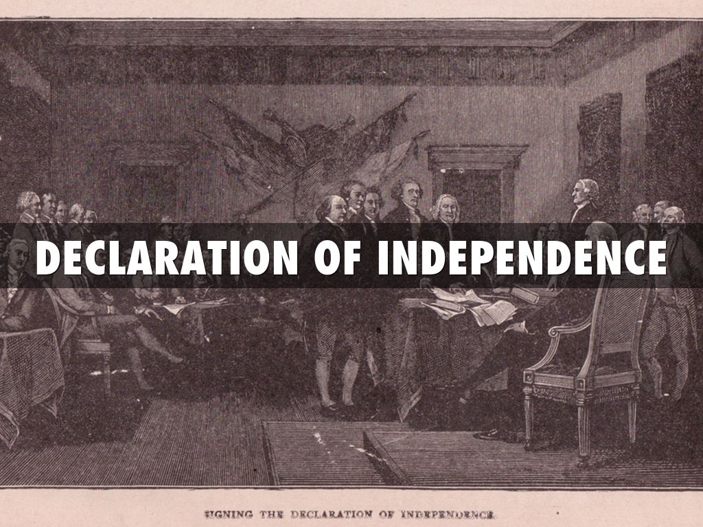 The Declaration Of Independence by Brett Scifert