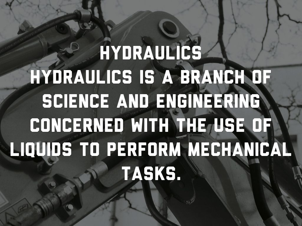 HYDRAULICS AND EXCAVATORS by ManasDedhia