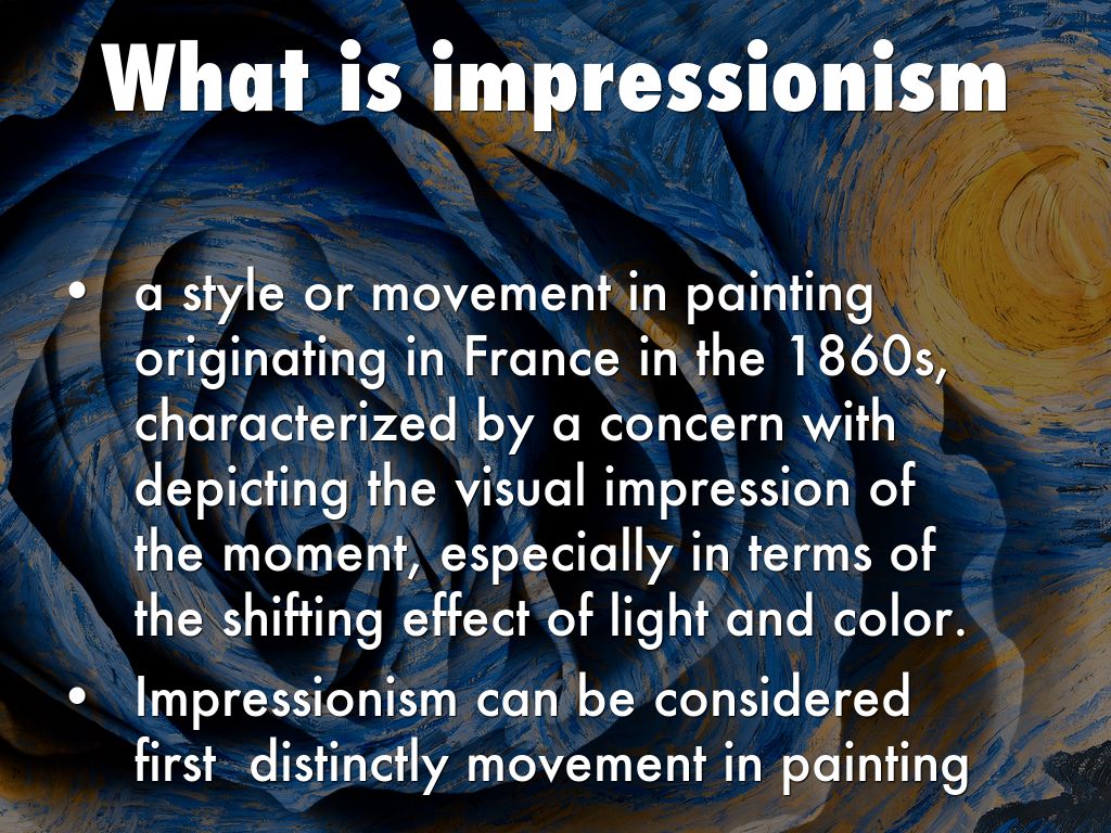 Impressionism by Shelbie Walker