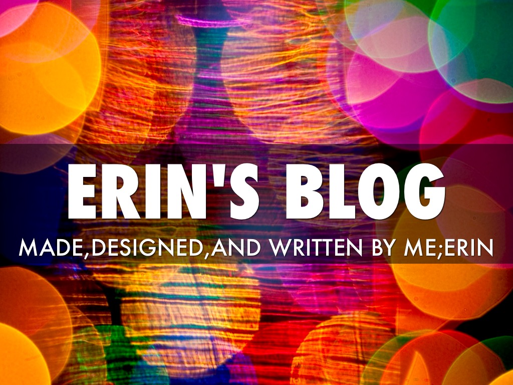 Erin's Blog