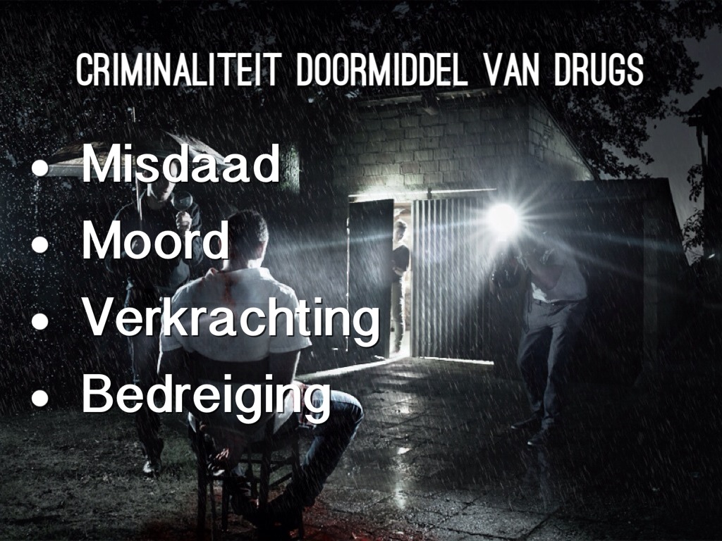 Drugs Criminaliteit