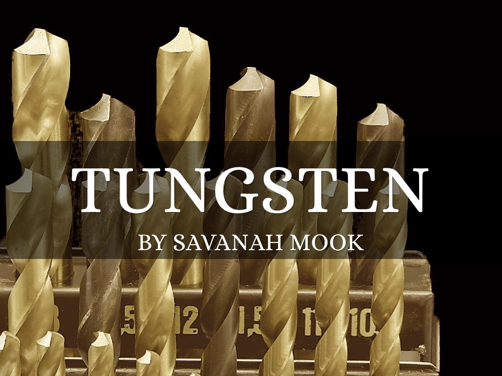 tungsten science final